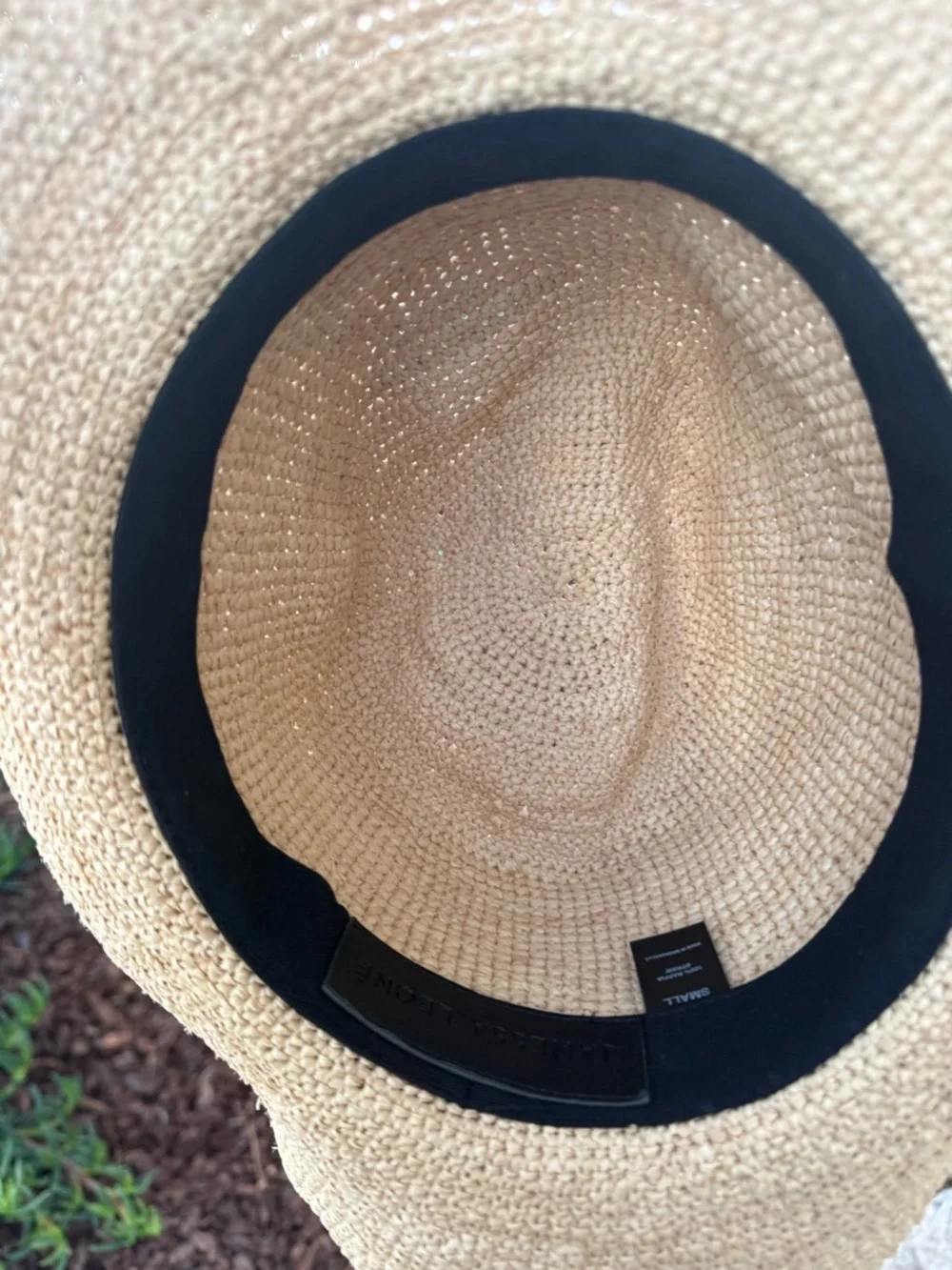 Janessa Leone packable Sacha Hat in Natural never worn - Picture 12 of 13